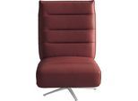 TV-Sessel SIT & MORE "Eve", braun (merlot), B:80cm H:109cm T:98cm, Sessel, TV-Sessel, mit Herz-Waage und 2 Motoren, Bedienfelder im Sitz
