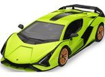 RC-Auto JAMARA "Lamborghini Sián FKP 37", grün, Fernlenkfahrzeuge, KinderB:13cm H:7cm T:28cm, Kunststoff, RC-Auto, Bausatz, B:13cm H:7cm T:28cm