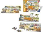 Puzzle RAVENSBURGER "tiptoi Puzzle für kleine Entdecker: Müllabfuhr", bunt, Puzzles, Kinder, Pappe, Puzzle, (2 x 12 Teile) Made in Europe