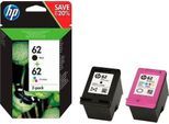 HP Tintenpatrone "HP original Druckerpatrone 62 Combo Black + Y/C/M", bunt (cyan, gelb, magenta, schwarz), Tintenpatronen, 3 Probemonate gratis* drucken, Tintenpatrone