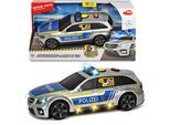 Spielzeug-Polizei DICKIE TOYS "Mercedes AMG E43", bunt (silberfarben, blau), Spielzeugfahrzeuge, KinderB:30cm, Spielzeug-Polizei, B:30cm