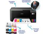 EPSON Multifunktionsdrucker "EcoTank ET-2862", schwarz, B:37,5cm H:17,9cm T:34,7cm, Drucker, Einfaches, unkompliziertes Tintentanksystem zum Nachfüllen, Multifunktionsdrucker