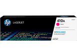 HP Tonerkartusche "HP original Toner 410 Größe A+X, Farben B/C/M/Y", pink (magenta), Tonerpatronen, Tonerkartusche