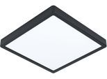 EGLO Deckenleuchte "ARGOLIS 2", schwarz, H: 3cm, 1 Stk., Leuchten, Deckenleuchte aus Stahl - 20,5W - Warmweiß, Deckenleuchte