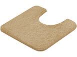 Badematte KLEINE WOLKE "Meadow", beige (bahamabeige), H:30mm, Polyester, Badematten, Badematte, Badteppich, Uni Farben
