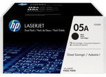 HP Tonerkartusche "HP original Toner 05A (CE505D) 2er-Pack Black", schwarz, Tonerpatronen, Tonerkartusche