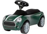 Rutscherauto FERBEDO "FerbedoCar MINI", grün (dunkelgrün), Rutschautos, KinderB:28cm H:30cm T:74cm, Kunststoff, Rutscherauto, mit Flüsterreifen und Hupe, B:28cm H:30cm T:74cm
