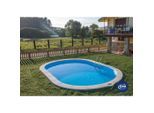Gre , Weiß , Metall , 300x120x500 cm , Pools & Wasserspaß, Pools, Aufstellpools, Stahlwandpools