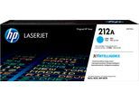 HP Tonerkartusche "HP original Toner 212 Größe A+X, Farben: B/C/M/Y", blau (cyan), Tonerpatronen, Tonerkartusche