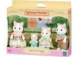 Spielfigur SYLVANIAN FAMILIES "Milchkatzen Familie (5738)", bunt, Spielfiguren, Kinder, Kunststoff, Spielfigur
