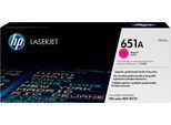 HP Tonerpatrone "HP original Toner 651A Farben B/M/C/Y", pink (magenta), Tonerpatronen, Tonerpatrone