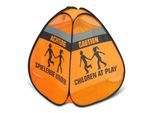 reer 3D-Straßenwarnschild - Spielende Kinder