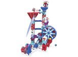 Kugelbahn VTECH "MarbleRush - Spidey Super Spin Challenge SP300 E", bunt, Kugelbahnen, BabyB:52cm H:63cm T:39cm, Kunststoff, Kugelbahn, mit Licht und Sound, B:52cm H:63cm T:39cm
