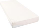 Spannbettlaken OTTO HOME "SOUCY aus Baumwolle mit Elasthan, 160 g/m²", beige (creme), 1 Stk., Jersey-Elasthan, 90-120x200-220 30cm, Jersey-Elasthan, Obermaterial: 97% Baumwolle, 3% Elasthan, Bettlaken, Spannbettlaken, Premium Bettlaken für Matratzen bis 30 cm Höhe, optimale Passform
