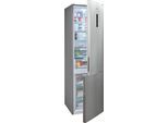 BAUKNECHT Kühl-/Gefrierkombination "KGN Eco 201 C", Energieeffizienz: C, silber, Rechtsanschlag, Kühlschränke, Kein Abtauen und ideales Frischeklima dank Dual Cool Total NoFrost, Kühl-/Gefrierkombination