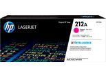 HP Tonerkartusche "HP original Toner 212 Größe A+X, Farben: B/C/M/Y", pink (magenta 2), Tonerpatronen, Tonerkartusche
