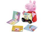 Kuscheltier VTECH "Peppa liest vor", bunt, Plüschfiguren, KinderH:27,8cm, Kuscheltier, mit Soundeffekten, H:27,8cm