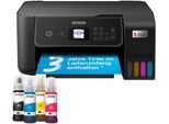 EPSON Multifunktionsdrucker "EcoTank ET-2870", schwarz, B:37,5cm H:17,9cm T:34,7cm, Drucker, Multifunktionsdrucker