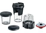 BOSCH Zerkleinereraufsatz "MUZS68TM TastyMoment 5-in-1 Multi-Zerkleinerer-Set", schwarz (anthrazit, transparent), Küchenmaschinen-Aufsätze, Zerkleinereraufsatz