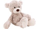 Kuscheltier NICI "Classic Bear, Bär Finni, 50 cm schlenkernd", grau, Plüschfiguren, KinderB:32cm H:50cm L:20cm, Kuscheltier, enthält recyceltes Material, B:32cm H:50cm L:20cm