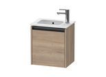 Duravit Waschtischunterschrank Ketho.2 41x29,2x44cm, 1 Tür, wd, An re, Ei marm. (K25060R55550000)