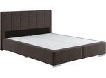 Boxspringbett COTTA "Simba", grau, L:209cm, Komplettbetten, Boxspringbett, wahlweise mit oder ohne Matratze und Topper bestellbar