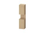 Duravit Hochschrank Qatego 40x36x1760cm, 2 Tür., Anschl li, Ei Nat (QA1346L30300000)