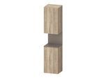 Duravit Hochschrank Qatego 40x36x1760cm, 2 T, An l, ba m/Eich marm. (QA1346L43550000)