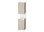 Duravit Hochschrank Qatego 40x36x1760cm, 2 T, An l, we Hgl/taupe ma (QA1346L22910000)