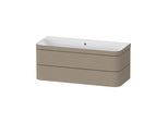 Duravit Möbelwaschtisch-Unterschrank Happy D.2 Plus 117,5x49cm, 2 Schubk., o. HL, leinen (HP4639N75750000)