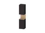 Duravit Hochschrank Qatego 40x36x1760cm, 2 T, An l, E nat/grap matt (QA1346L30800000)