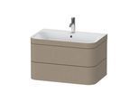 Duravit Möbelwaschtisch-Unterschrank Happy D.2 Plus 77,5x49cm, 1 HL, leinen, 2 Schubkästen (HP4637O7575)