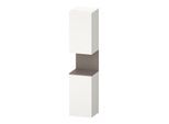 Duravit Hochschrank Qatego 40x36x1760cm, 2 T, An l, ba matt/we matt (QA1346L43840000)