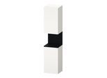 Duravit Hochschrank Qatego 40x36x1760cm, 2 T, An li, Ei sw/we matt (QA1346L16840000)