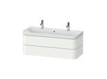 Duravit Möbelwaschtisch Happy D.2 Plus 117,5x49cm, 2 Schubk., weiß seidenmatt (HP4379O36360000)