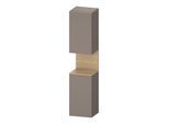 Duravit Hochschrank Qatego 40x36x1760cm, 2 T, An li, Ei nat/b ma (QA1346L30430000)