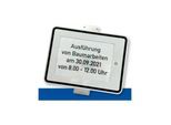 adco WZZ.315, 315x420mm einseitig weiß RA2 Einschub für DIN A4 (WZZ-315-II)