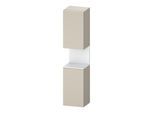 Duravit Hochschrank Qatego 40x36x1760cm, 2 T, An li, we m/tau matt (QA1346L18830000)