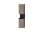Duravit Hochschrank Qatego 40x36x1760cm, 2 T, An r, gra m/ba ma (QA1346R80430000)