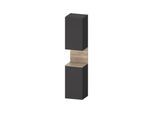 Duravit Hochschrank Qatego 40x36x1760cm, 2 T, An r, Ei Marmo/Gra ma (QA1346R55490000)