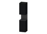 Duravit Hochschrank Qatego 40x36x1760cm, 2 T, An r, graph m/Eich sw (QA1346R49160000)