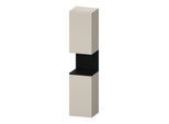 Duravit Hochschrank Qatego 40x36x1760cm, 2 T, An r, E schw/taupe ma (QA1346R16910000)