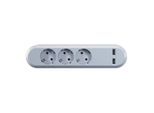 Bachmann USB SMART Steckdosenleiste 2-fach Charger 381.801)