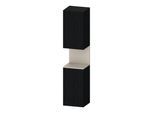 Duravit Hochschrank Qatego 40x36x1760cm, 2 T, An li, Tau m/Eich sw (QA1346L91160000)