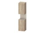 Duravit Hochschrank Qatego 40x36x1760cm, 2 T, An l, T m/Eich marm. (QA1346L91550000)