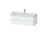 Duravit Möbelwaschtisch Happy D.2 Plus 117,5x49cm, 2 Schubk., 1 HL, we matt (HP4349O84840000)