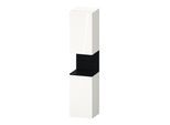 Duravit Hochschrank Qatego 40x36x1760cm, 2 T, An li, Ei sw/we hgl (QA1346L16220000)