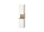 Duravit Hochschrank Qatego 40x36x1760cm, 2 T, An l, E Marmor/w matt (QA1346L55840000)