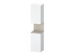 Duravit Hochschrank Qatego 40x36x1760cm, 2 T, An l, T matt/weiß ma (QA1346L83180000)