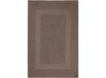 Badematte EGERIA "Pure", taupe, H:7mm, Obermaterial: 100% Baumwolle, Badematten, Badematte, 60x95 cm